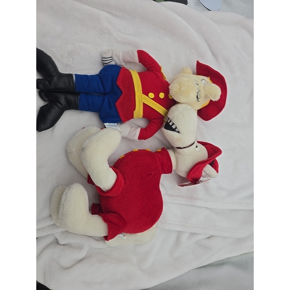 2000 DUDLEY DO RIGHT & HORSE Stuffed Plush Universal Studios Toy‎ Network w/tags